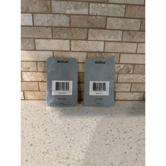 Disney Cogsworth Princess Belle Clock Glitter Embroidered Iron On Patch bundle - Picture 2 of 2